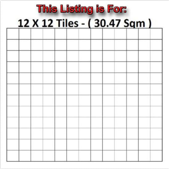 30.47sqm Portable Flooring, Dance Floor, Demountable Flooring. White $2843.87 Complete