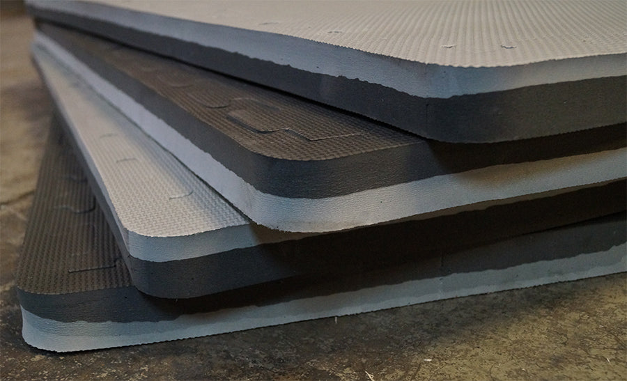 Martial Arts Mats Grey / Charcoal - 45mm
