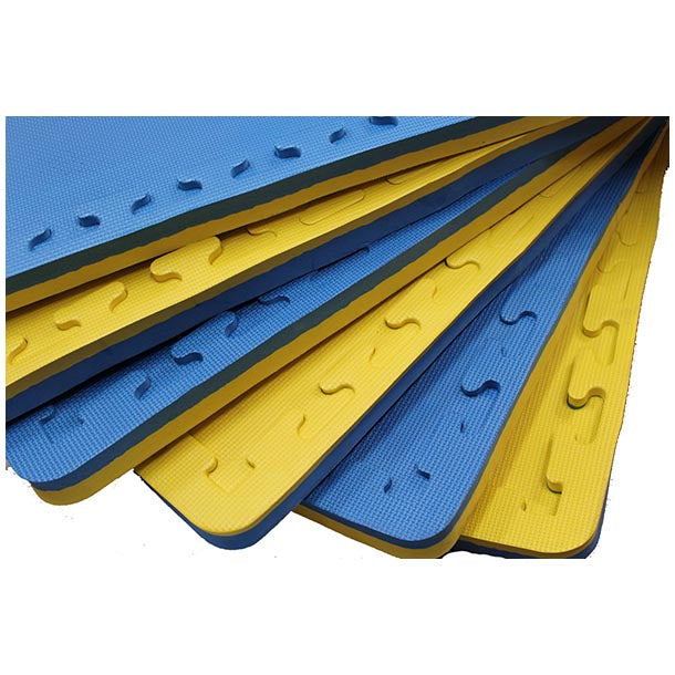 Martial Arts Mats Blue / Yellow - 45mm