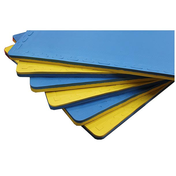 Martial Arts Mats Blue / Yellow - 45mm