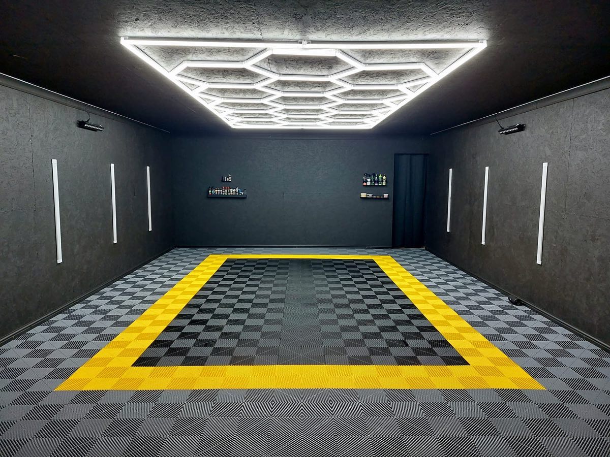 Big Rib 40cm x 40cm Garage Flooring - Black