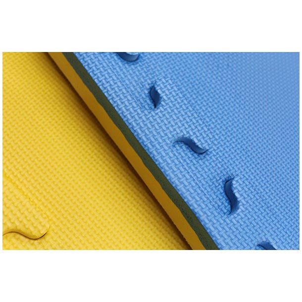 Martial Arts Mats Blue / Yellow - 45mm
