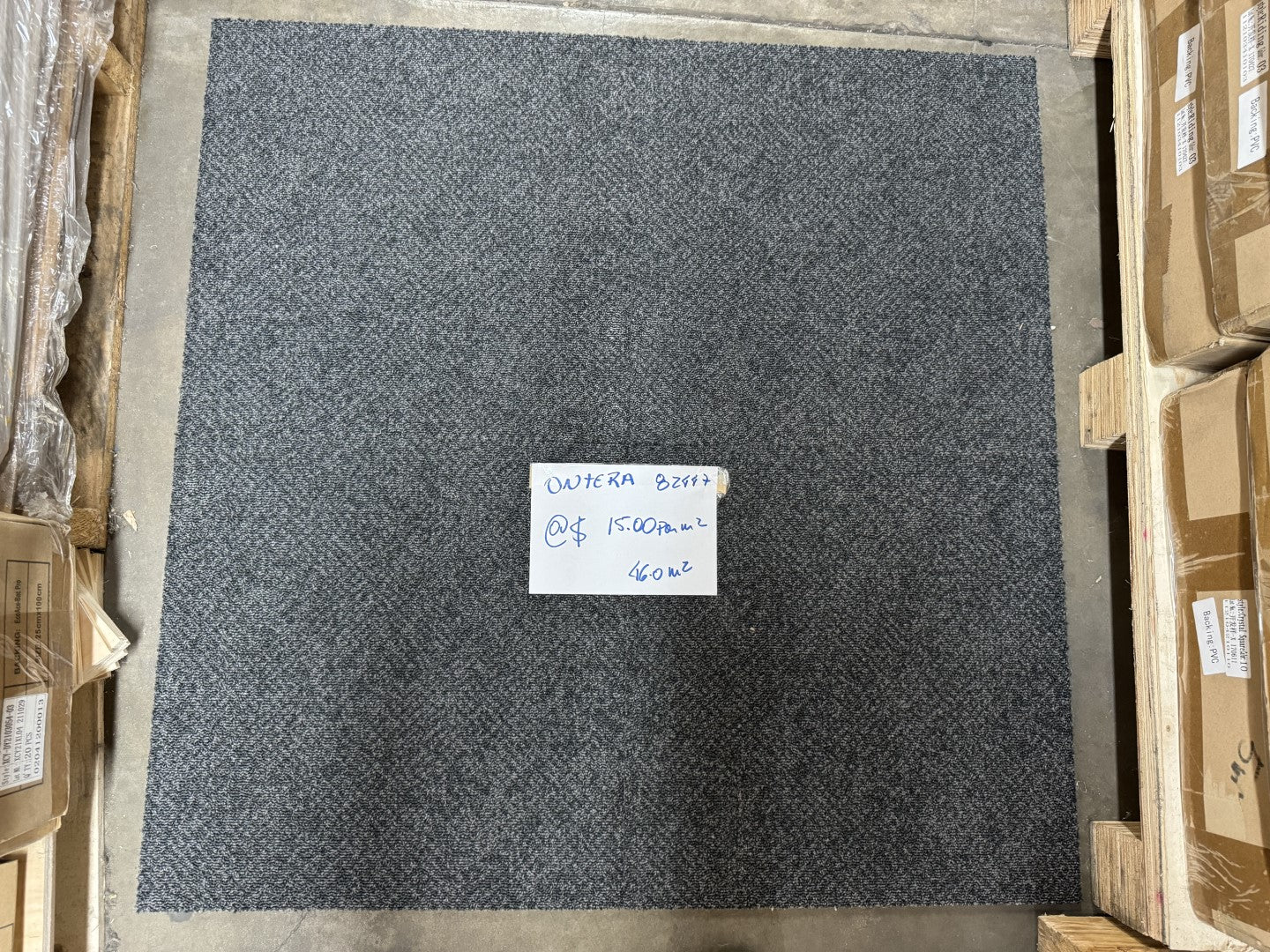 ONTERA 82447 (33.5sqm) 50cm X 50cm CARPET TILE SPECIAL