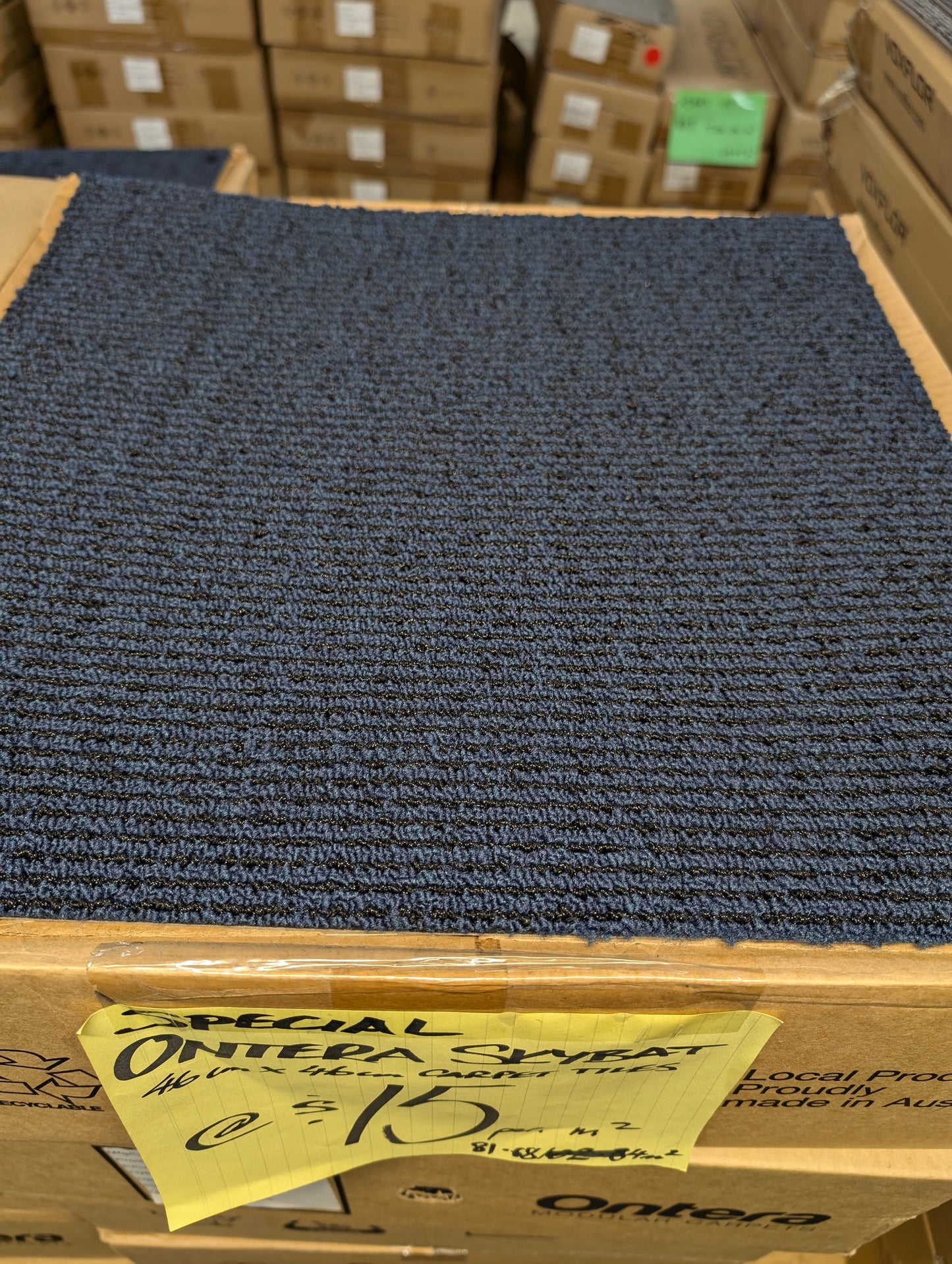 ONTERA SKYBAT (54.61sqm) 46cm X 46cm CARPET TILE SPECIAL
