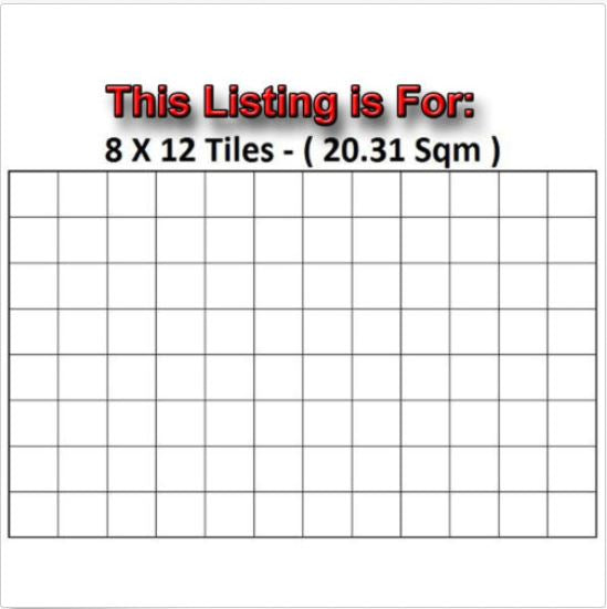 20.31sqm Portable Flooring, Dance Floor, Demountable Flooring. Black $1980.15 Complete