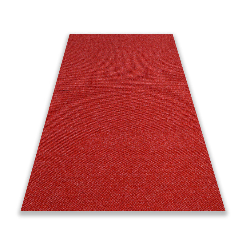 Bright Red 1m x 1m Needle Punched Heavy Duty Carpet Tiles