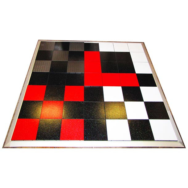 20.31sqm Portable Flooring, Dance Floor, Demountable Flooring. Black $1980.15 Complete