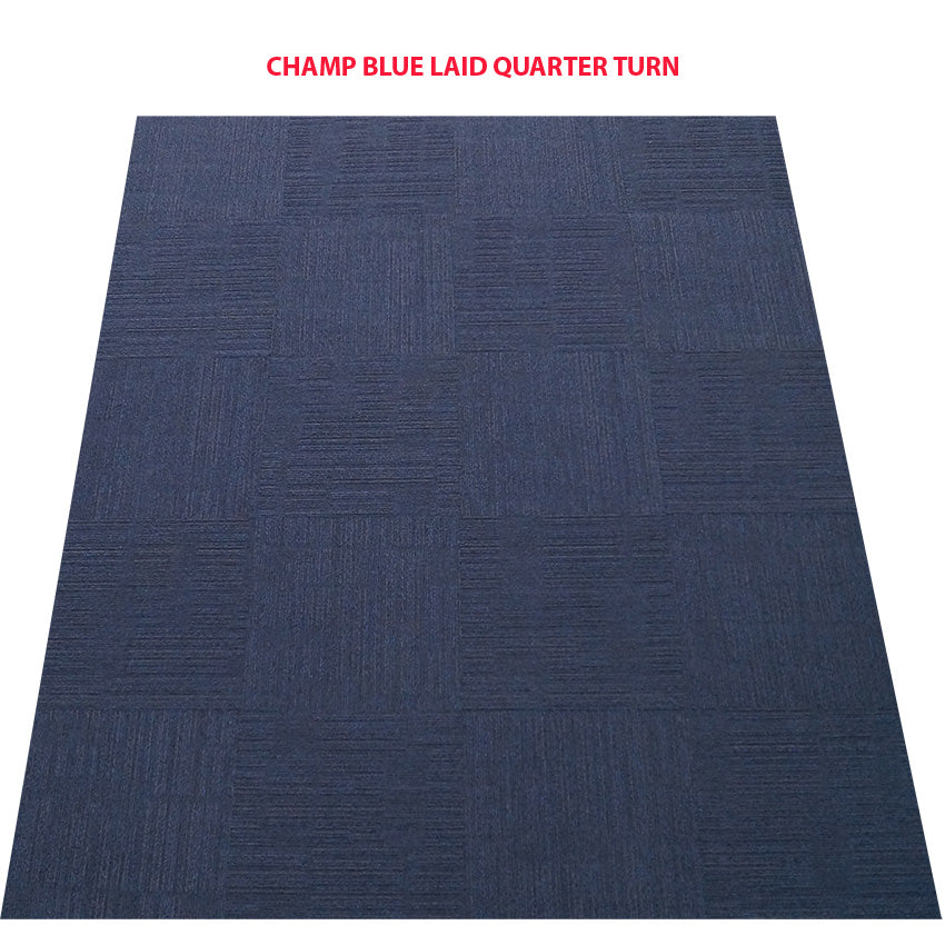 Champ Blue - Hi Traffic - SDN Pile - Blue /Grey/ Indent Pattern