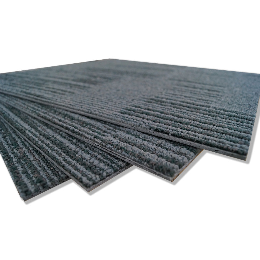 Champ Earth - Hi Traffic - SDN Pile - Charcoal / Greys / Mushroom / Indent Pattern