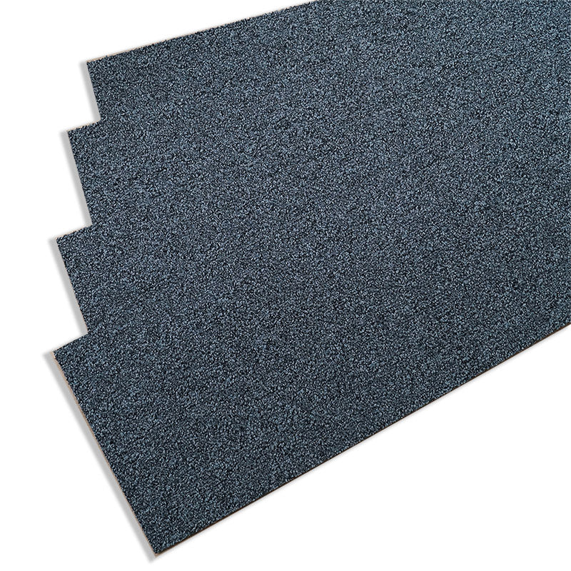 Cubic Charcoal Carpet Tile Plank- Hi Traffic -Deep Textured SDN Pile