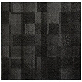Cube 11 Black Charcoal Block Pattern