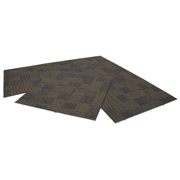 Cube colour 10 Brown Charcoal Block Pattern