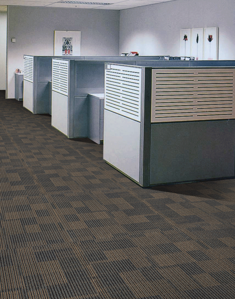 Cube colour 10 Brown Charcoal Block Pattern
