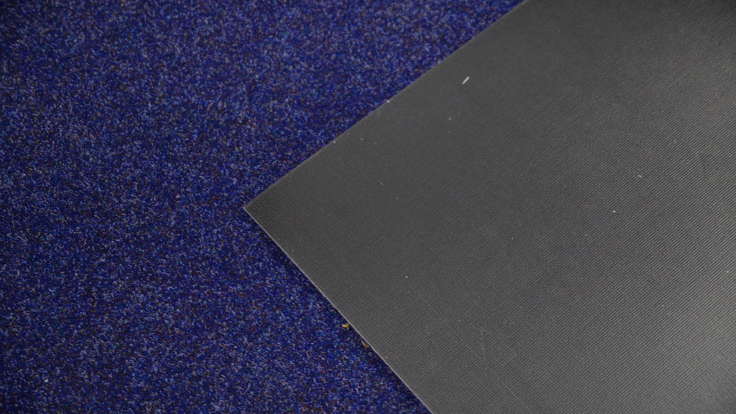 Cambridge / Blueberry - 1m x 1m Super Tufted Needle Punched Heavy Duty Carpet Tiles