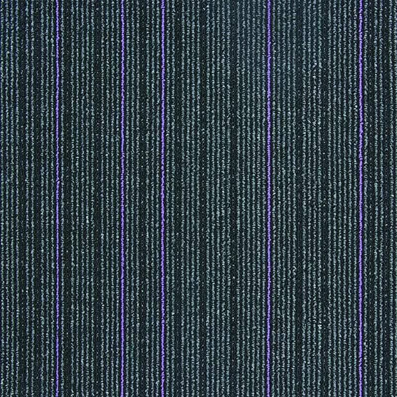 Purpleback Charcoal 50cm X 50cm Carpet tiles