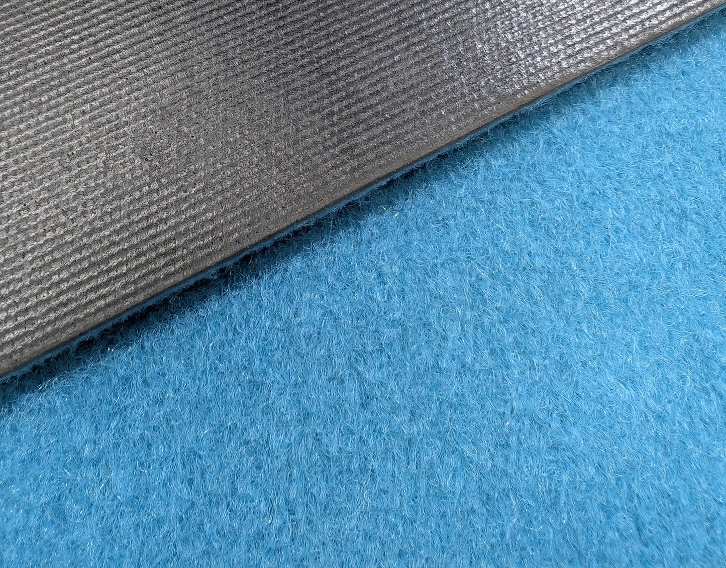 Aqua Blue Super Tufted Needle Punch 1m x 1m Exhibition Carpet Tiles