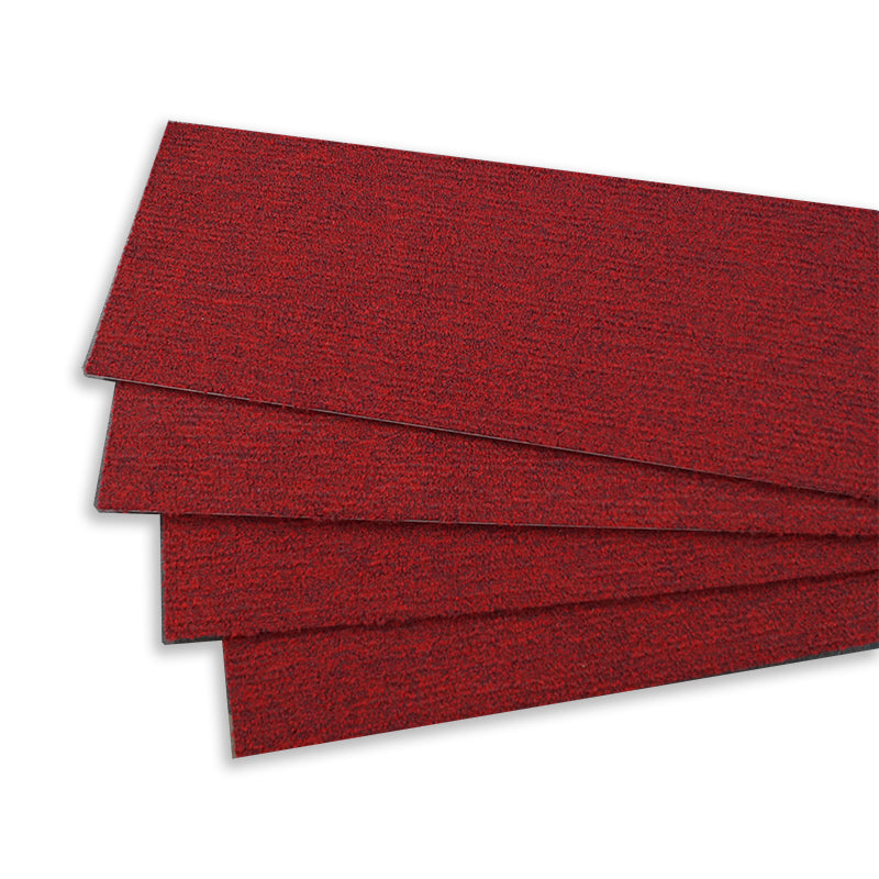 Colour Plank -Red - Hi Traffic - SDN Pile - Rich Textured Red With Black Fleck