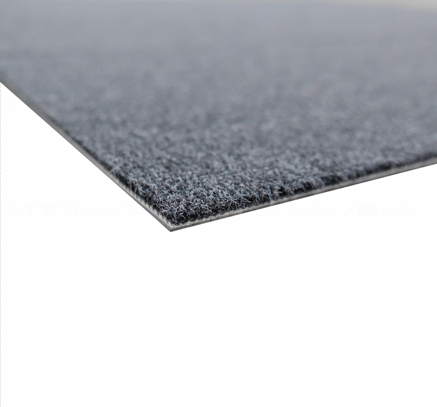 Suse Charcoal - 100cm x 25cm Carpet Tile Plank