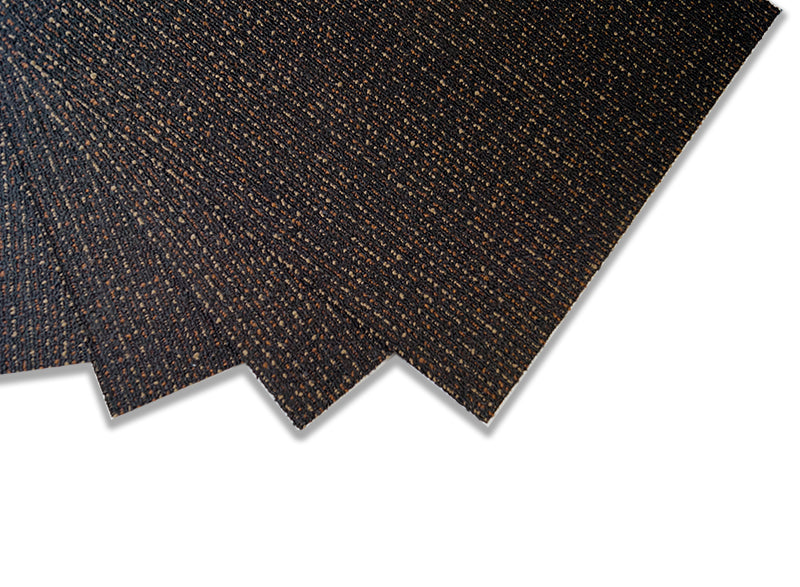 Snowflake 6 Base Charcoal Burgundy Highlights Pattern