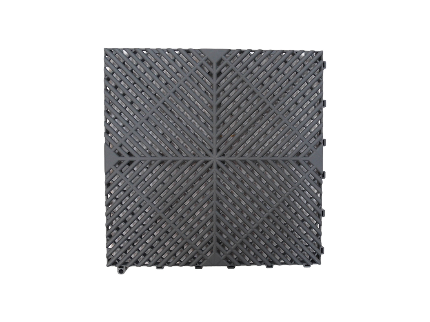 Big Rib 40cm x 40cm Garage Flooring - Grey