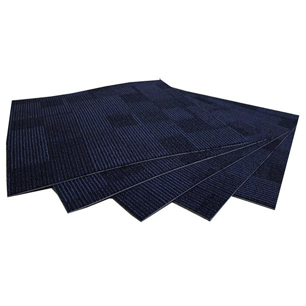 Cube 12 Blue / Dark Blue Block Pattern