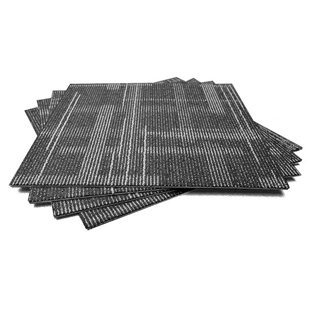 Wide Angle 08 Dark Charcoal Black Pattern