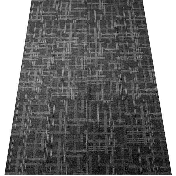 Wide Angle 08 Dark Charcoal Black Pattern