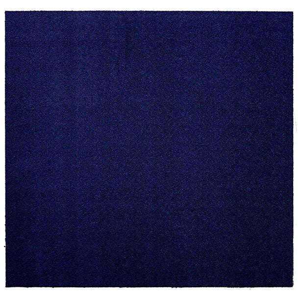 Blue / Royal Blue Looped (50cm X 50cm) Exhibition Carpet Tiles