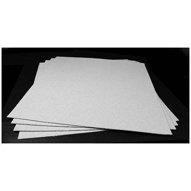White Looped (1m X 1m) Exhibition Carpet TIles