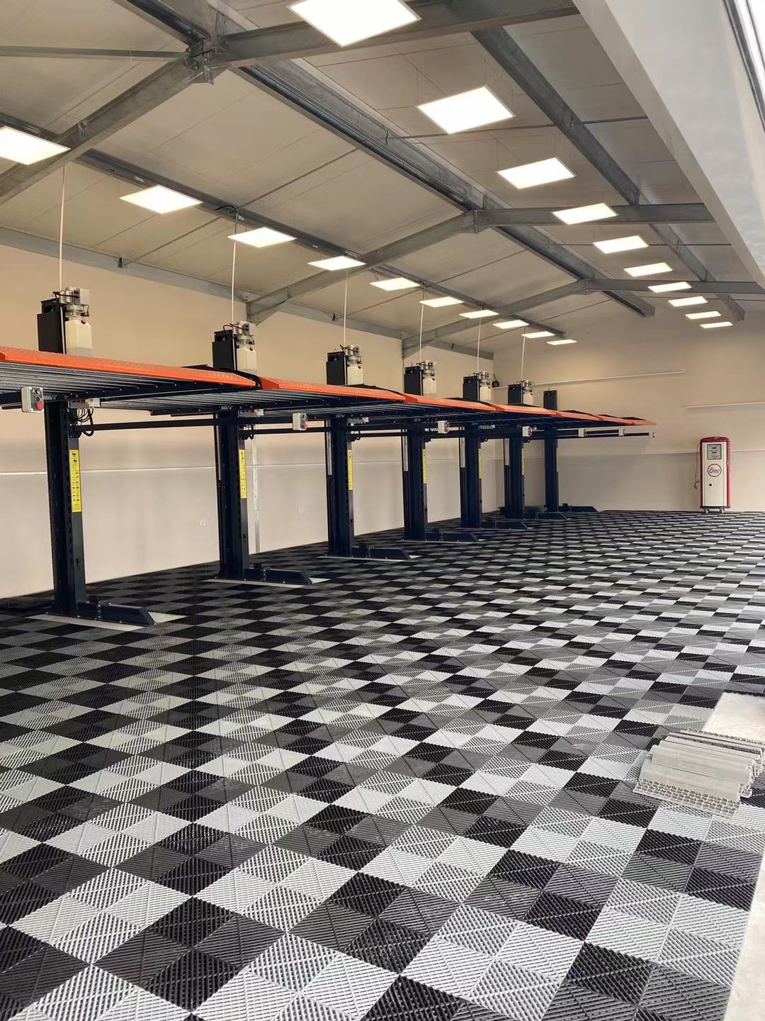 Big Rib 40cm x 40cm Garage Flooring - Grey