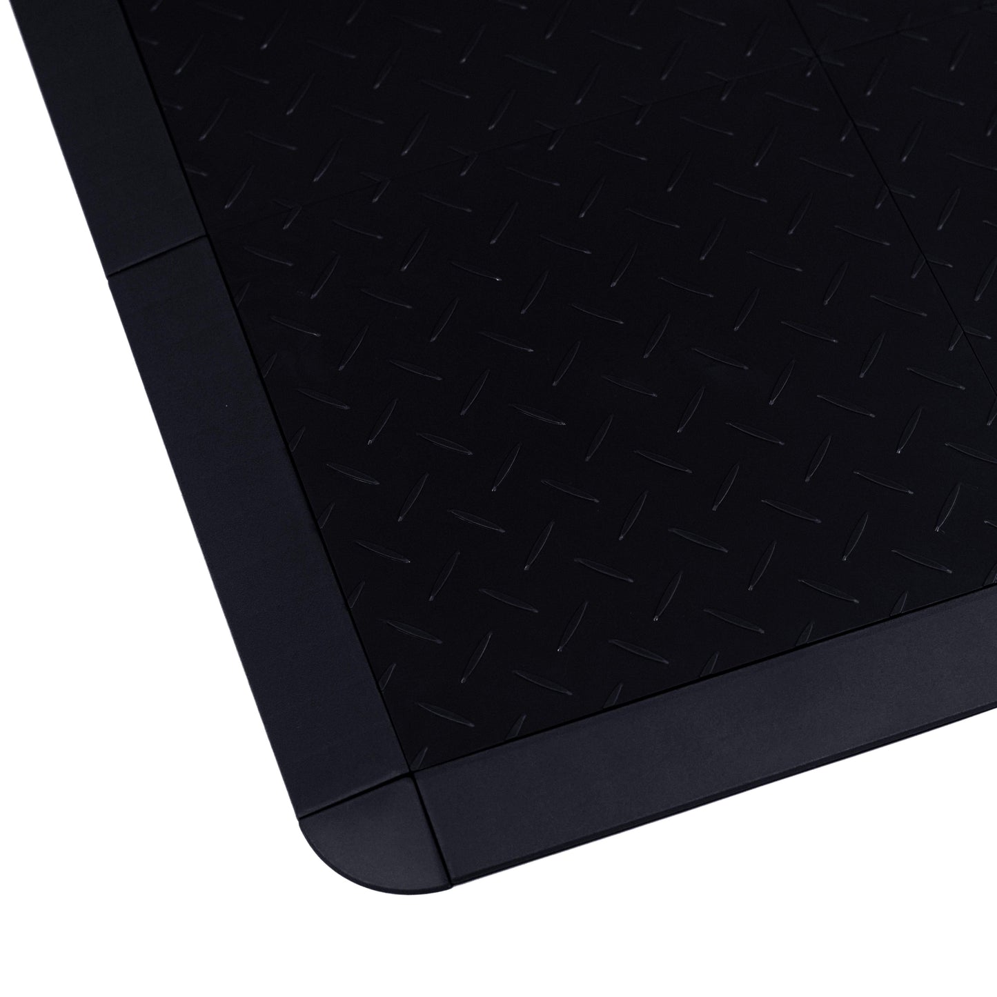 QUICK DIAMOND INTERLOCKING TILES - BLACK
