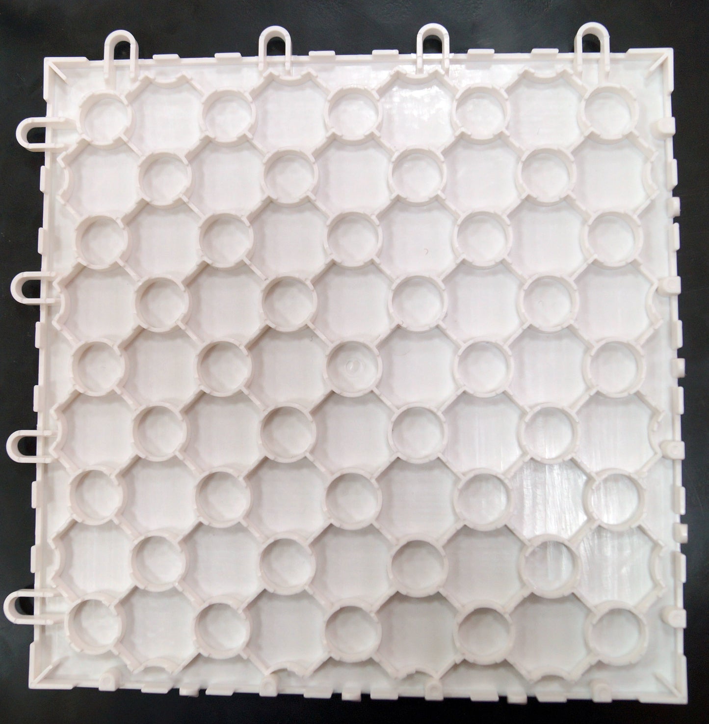 QUICK DIAMOND INTERLOCKING TILES - WHITE
