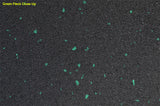 1Mx1M x 15mm Gym Rubber- Green Fleck-1 to 49 Tiles $35.00ea