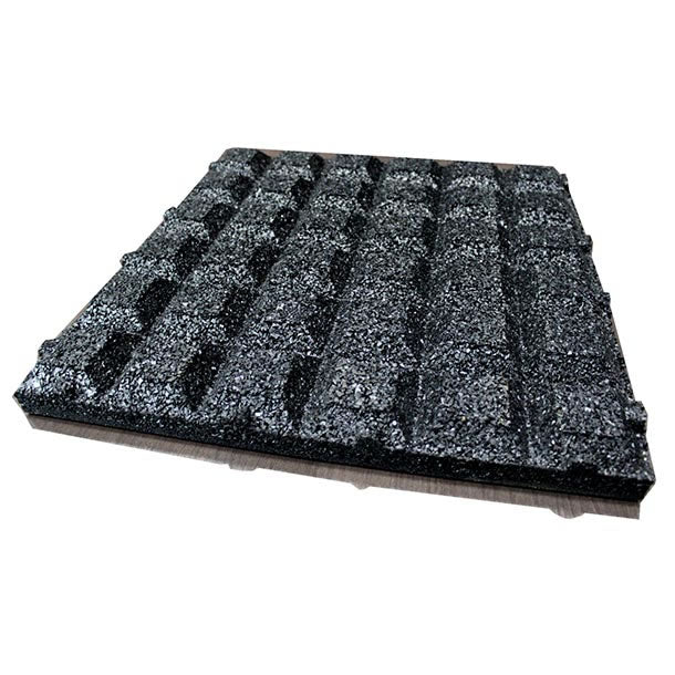 1A Shockpad / Weight Lifting 50cm x 50cm x 5cm thick - 4 Tiles make up 1 square metre