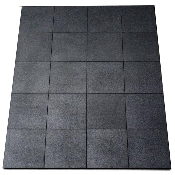 1A Shockpad / Weight Lifting 50cm x 50cm x 5cm thick - 4 Tiles make up 1 square metre