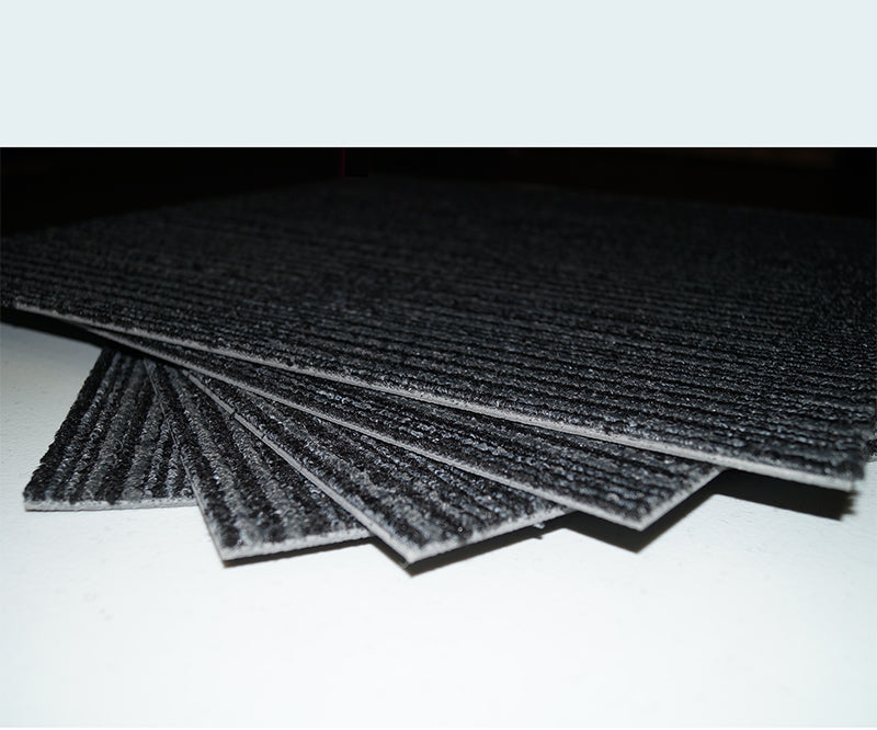 Niagara colour 09 Dark Charcoal Black Indent Pattern