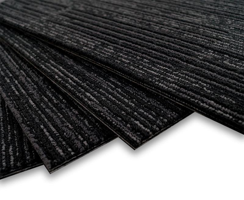 Niagara 9 Cushionback - Charcoals / Greys/ Indent Pattern