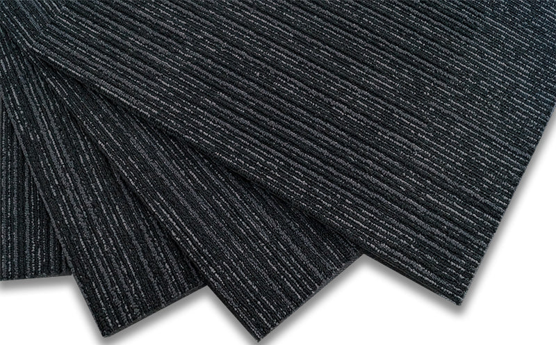 Niagara 9 Cushionback - Charcoals / Greys/ Indent Pattern