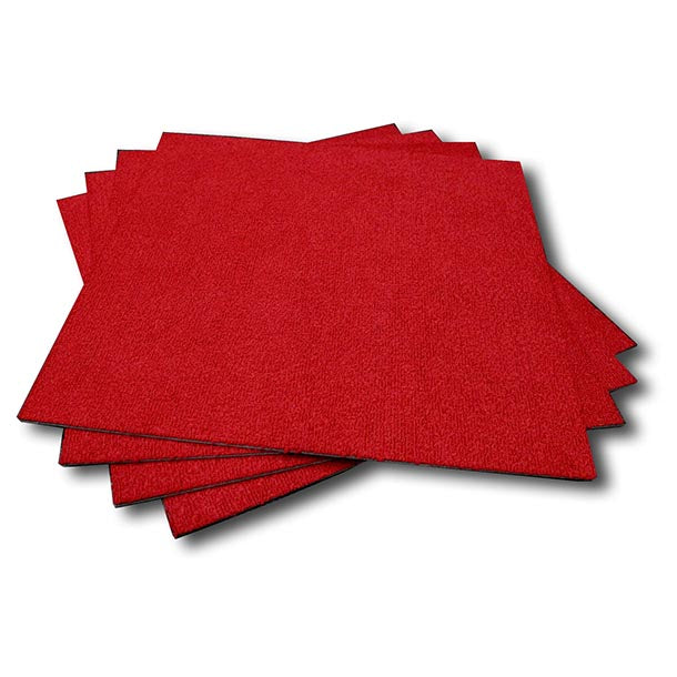 Royal Red Looped (50cm x 50cm)