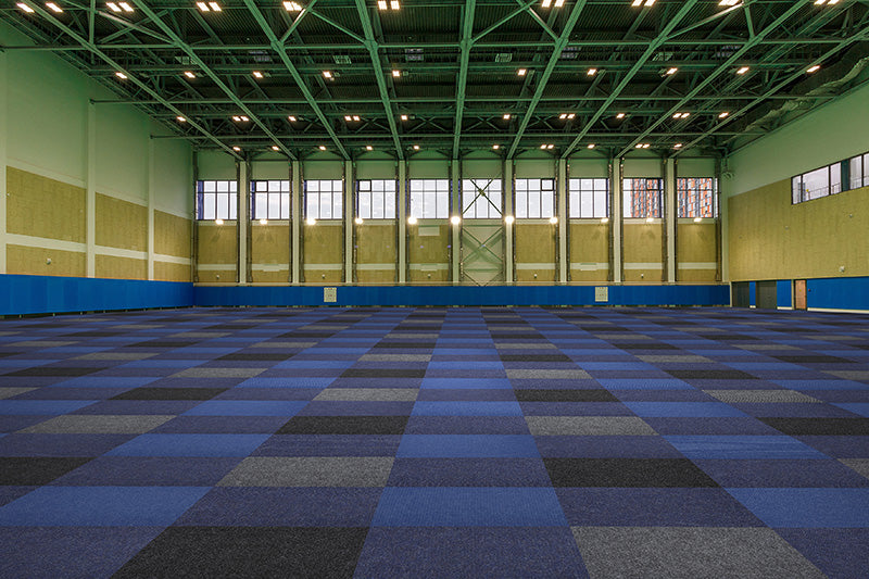 Staple - 1m X 1m Needle Punched Heavy Duty Carpet Tiles
