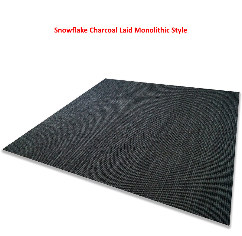 Snowflake Charcoal - Charcoal / Grey / Silver Grey Highlights