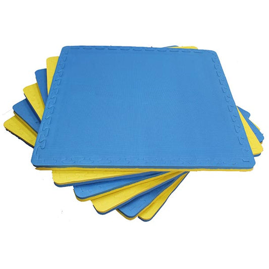Martial Arts Mats Blue / Yellow - 45mm