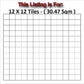 30.47sqm Portable Flooring, Dance Floor, Demountable Flooring. Wood Look $2843.87 Complete