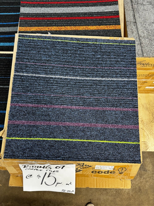 Riding 07 50cm x 50cm Carpet Tiles - 32.25sqm available