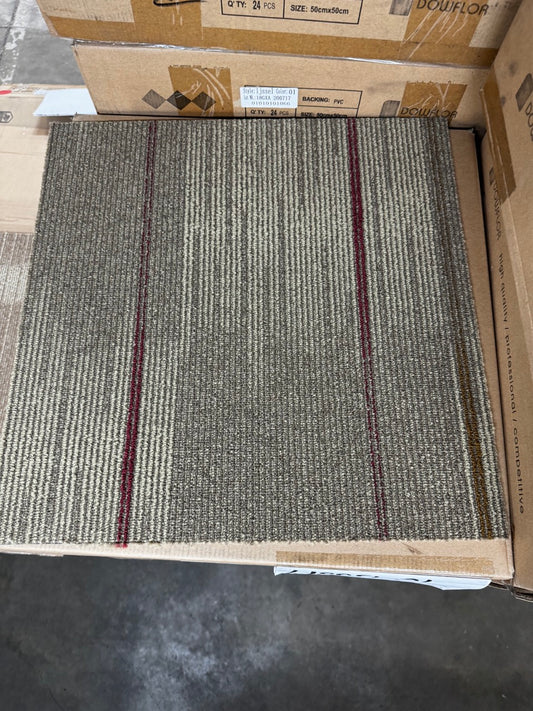 Ijessel 01 50cm x 50cm Carpet Tiles - 63.5sqm available