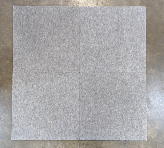 ONTERA GREY (92.04sqm) 46cm X 46cm CUSHION BACK PLUSH CARPET TILE SPECIAL