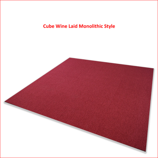 Magic Cube 012 Red/Wine 50cm x 50cm