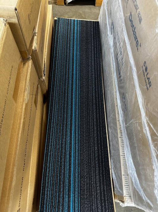 PARKWAY 05 - 100cm x 25cm Carpet Planks - 21.25sqm available