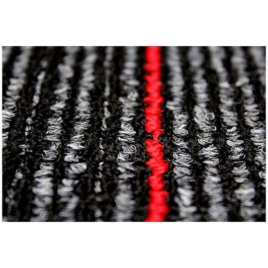 Redback Charcoal - Charcoal / Black / Silver Grey / Bold Red Stripe Highlight