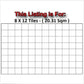20.31sqm Portable Flooring, Dance Floor, Demountable Flooring. White $1980.15 Complete